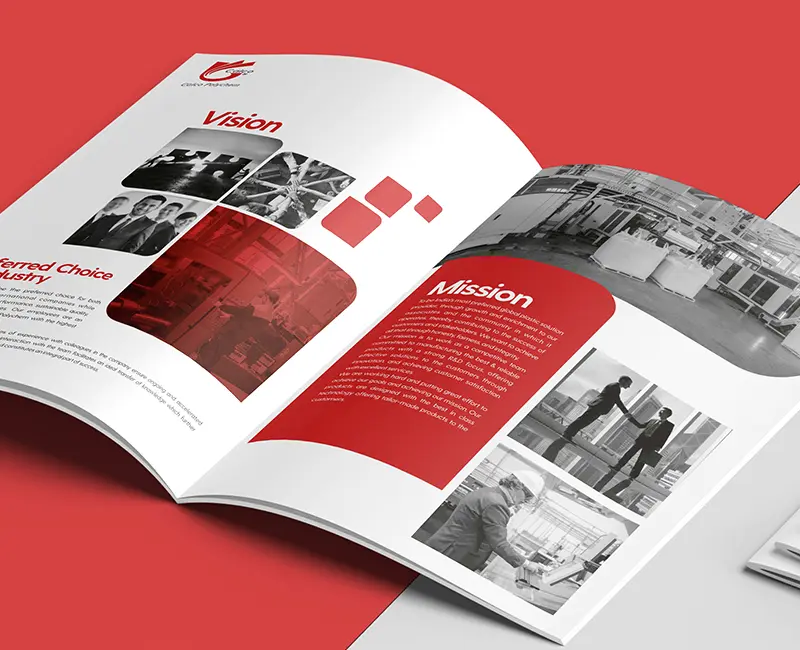 Calco Polychem Catalogue Design