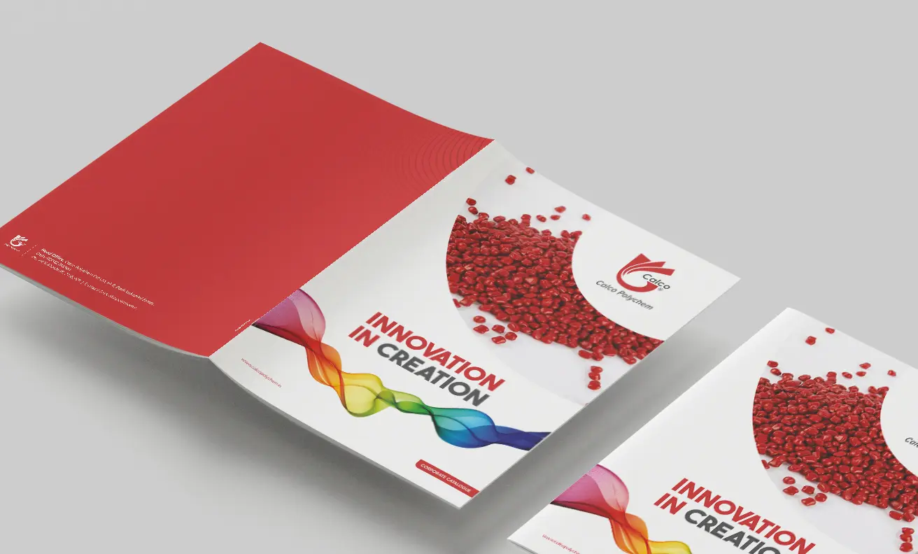 Calco Polychem Catalogue Design