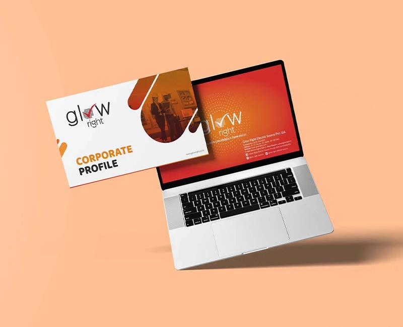 Glow Right Corporate Presentation Design