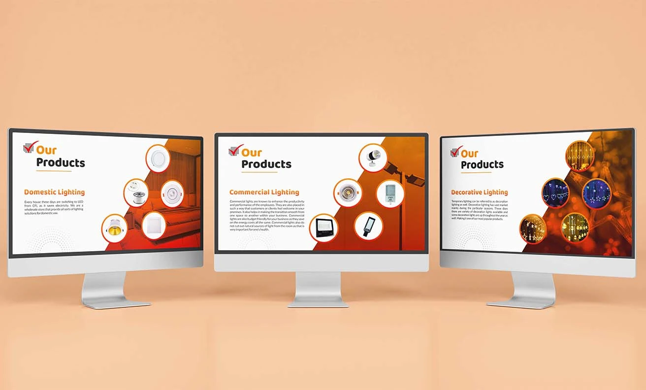 Glow Right Corporate Presentation Design