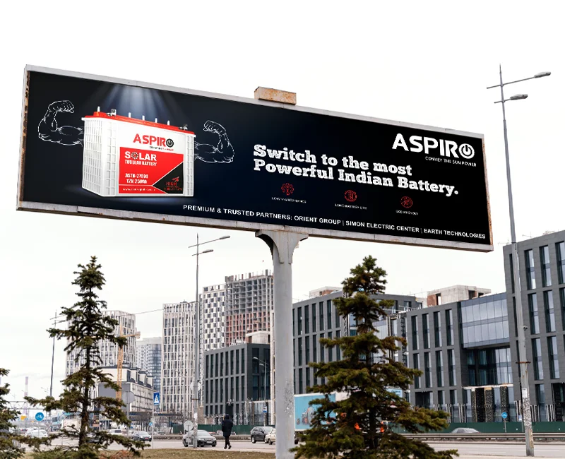 Aspiro Global OOH Design Aspiro Global OOH Design