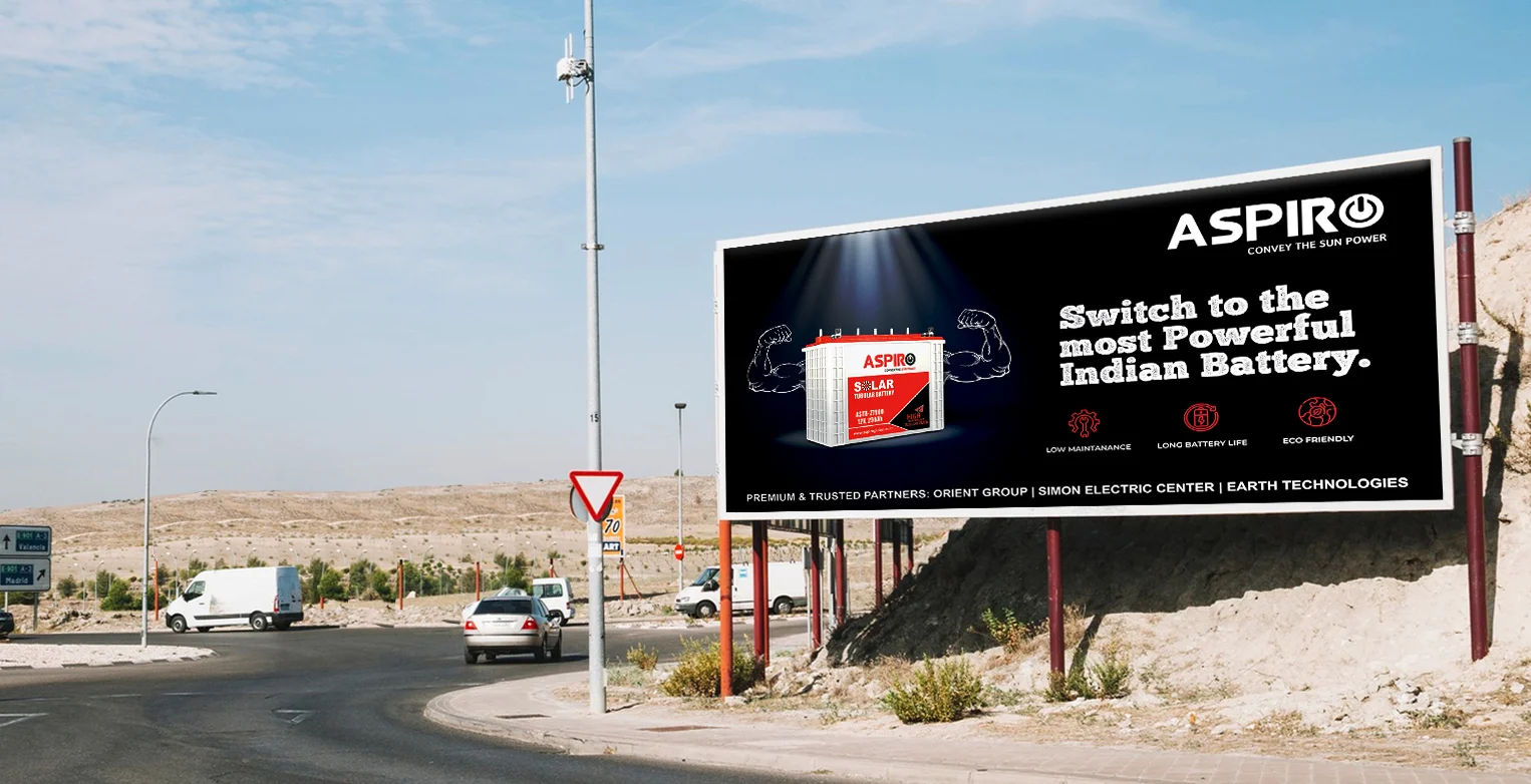 Aspiro Global OOH Design Aspiro Global OOH Design