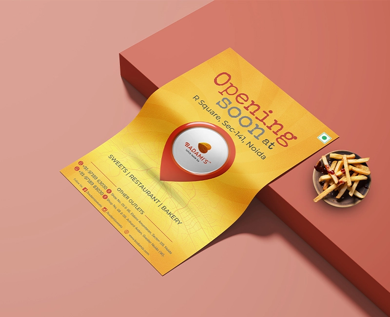 Badami Flyer Leaflet Design