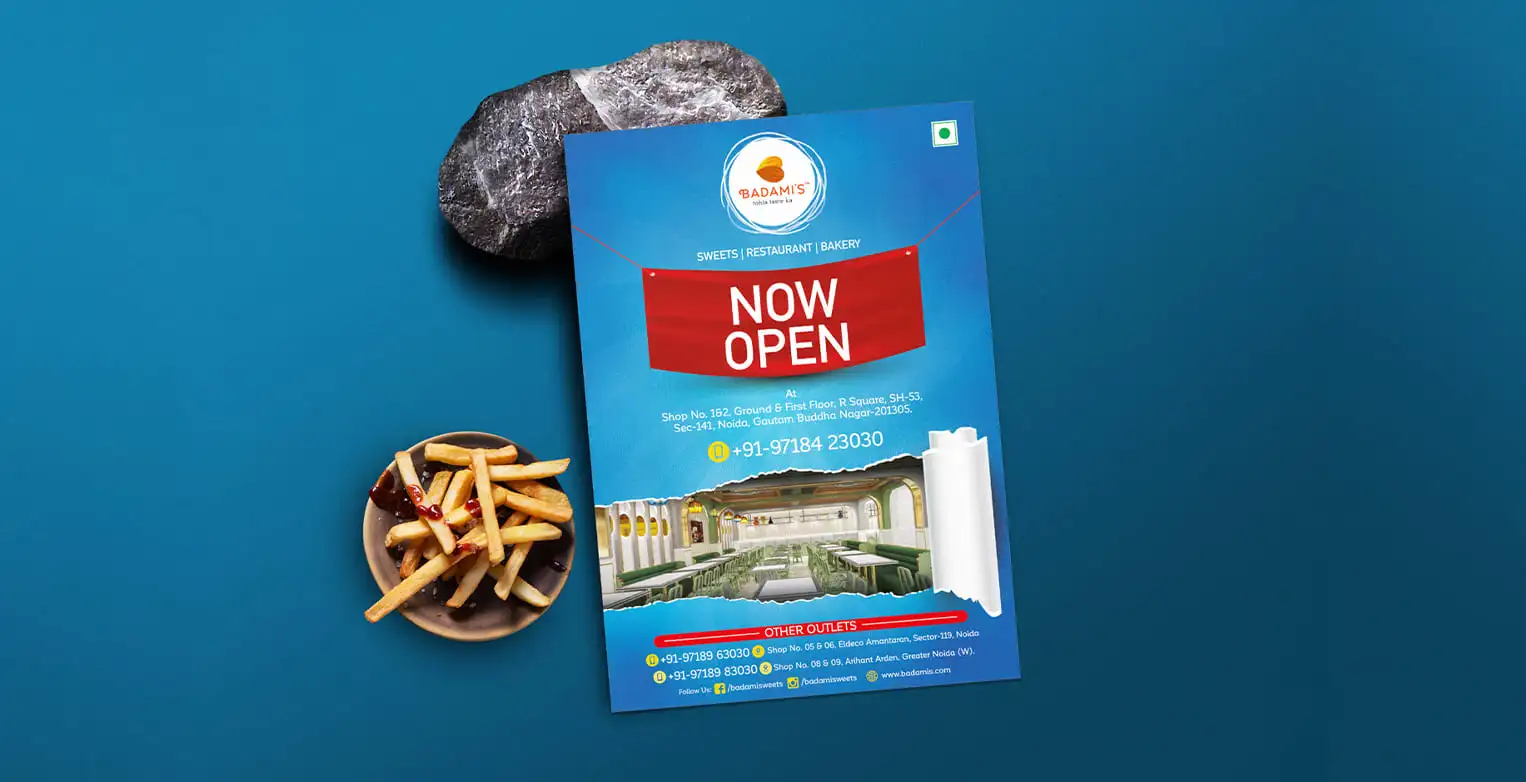 Badami Flyer Leaflet Design