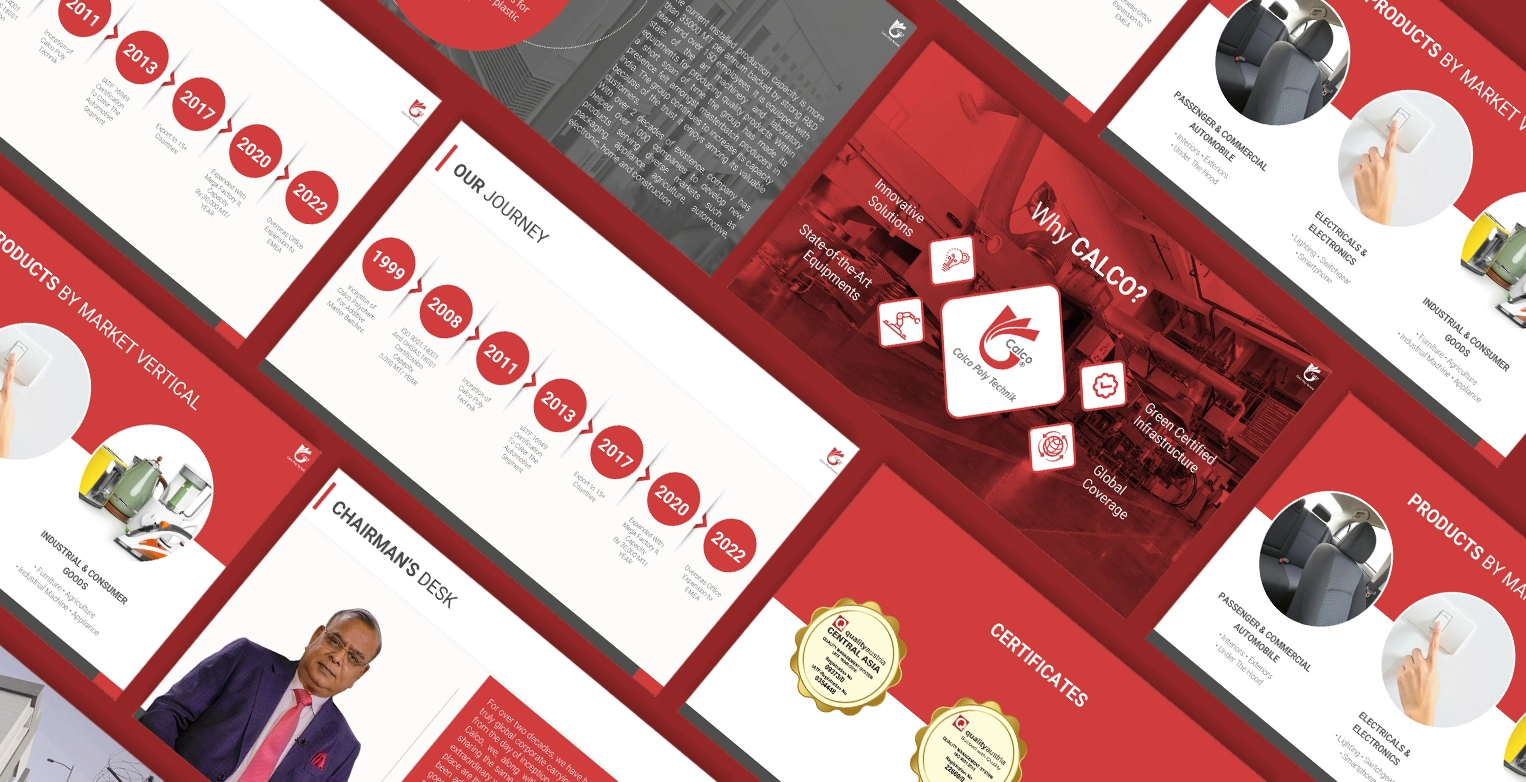 Calco Poly Technik Corporate Presentation Design