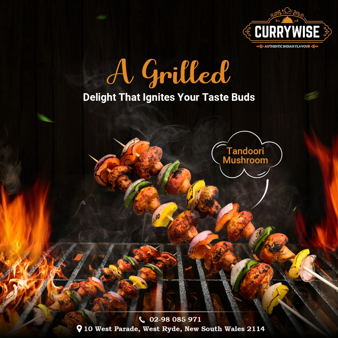 Currywise Tandoori mashroom