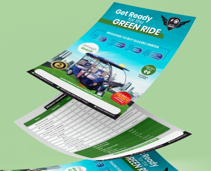 Elecro Flyer Leaflet Design