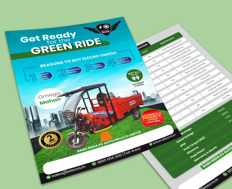 Elecro Flyer Leaflet Design