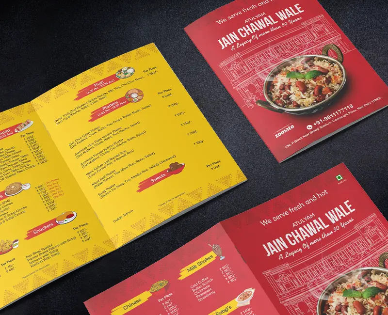 Jain Chawal Wale Restaurant Menu Jain Chawal Wale Restaurant Menu