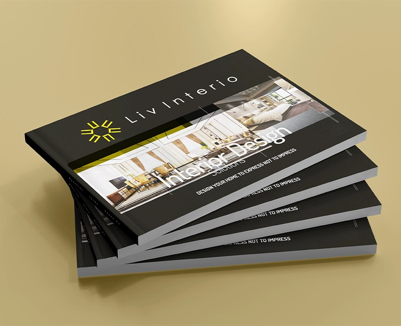 Liv Interio Catalogue Design