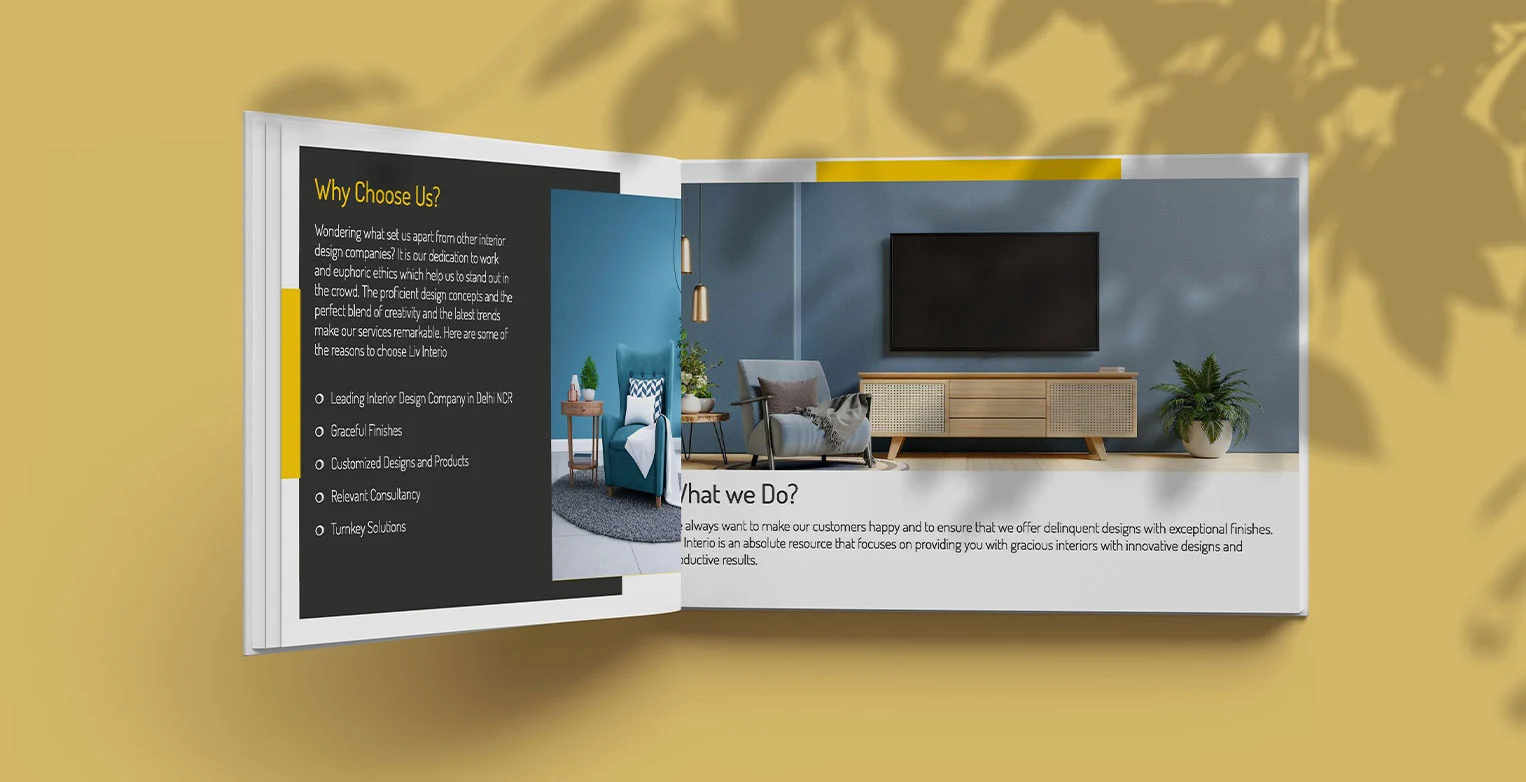Liv Interio Catalogue Design