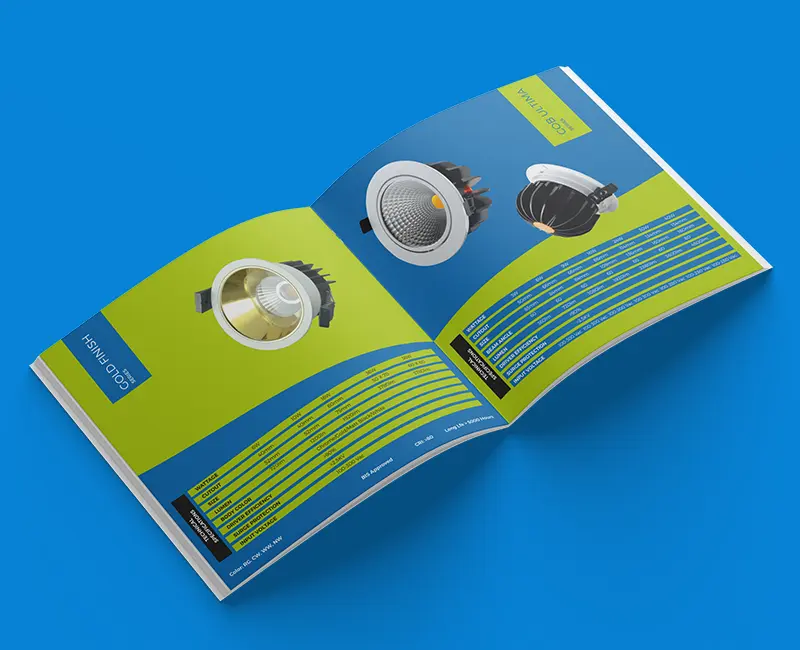 Onkar Led Catalogue Design