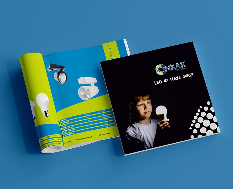 Onkar Led Catalogue Design