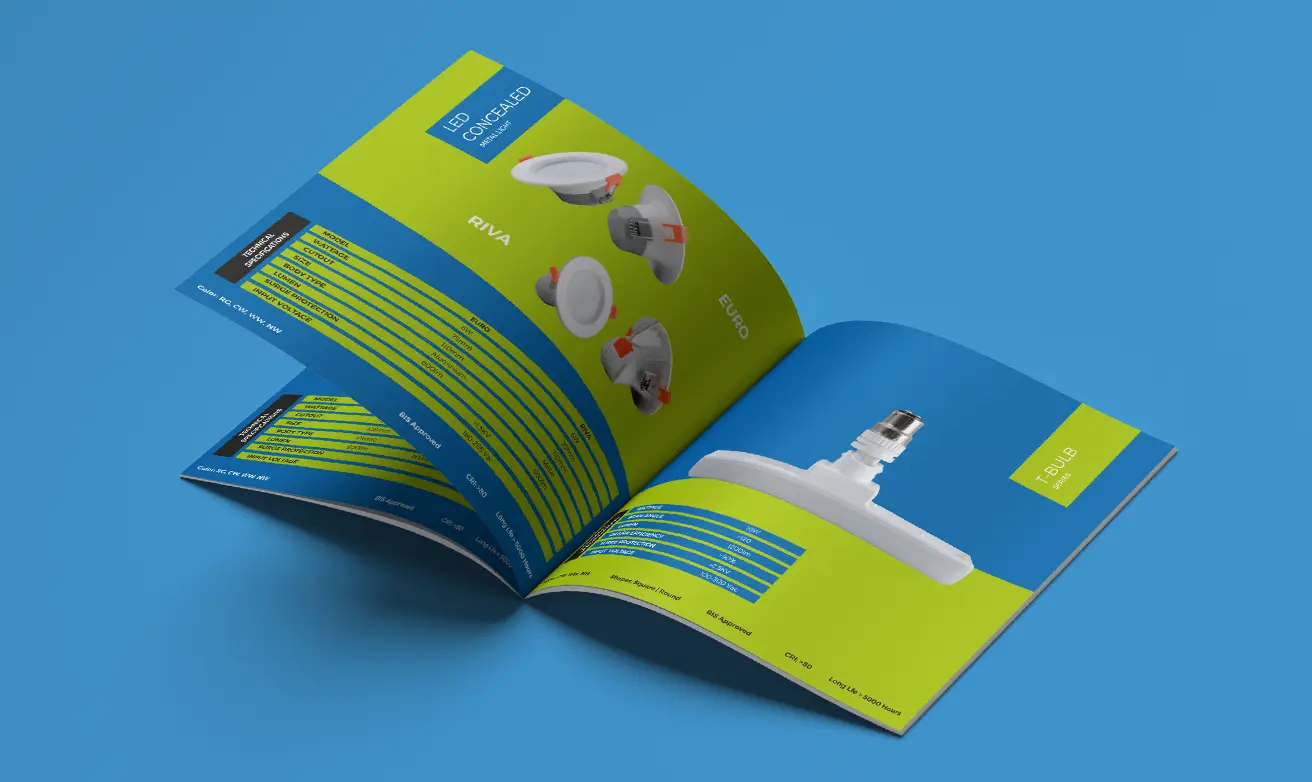 Onkar Led Catalogue Design