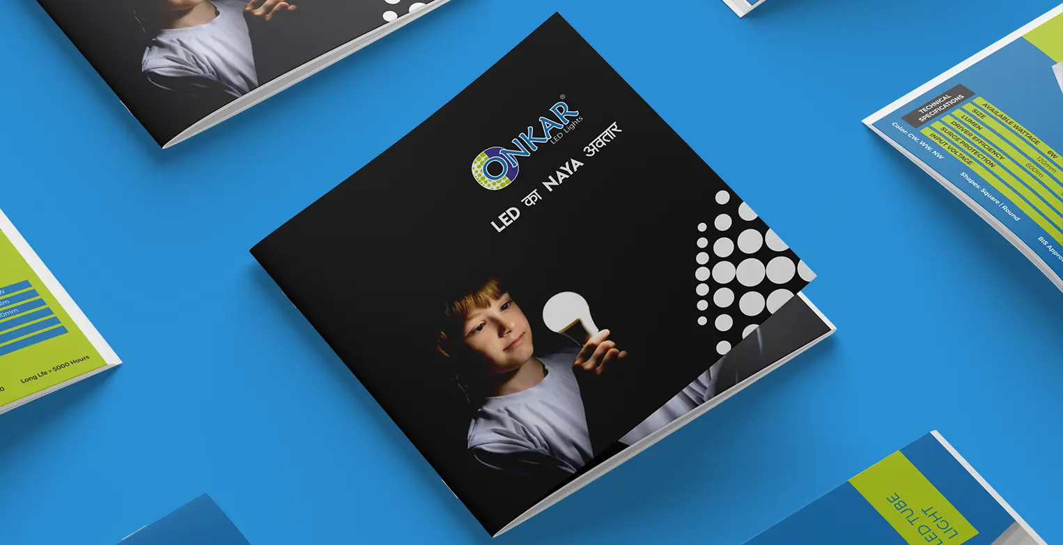 Onkar Led Catalogue Design