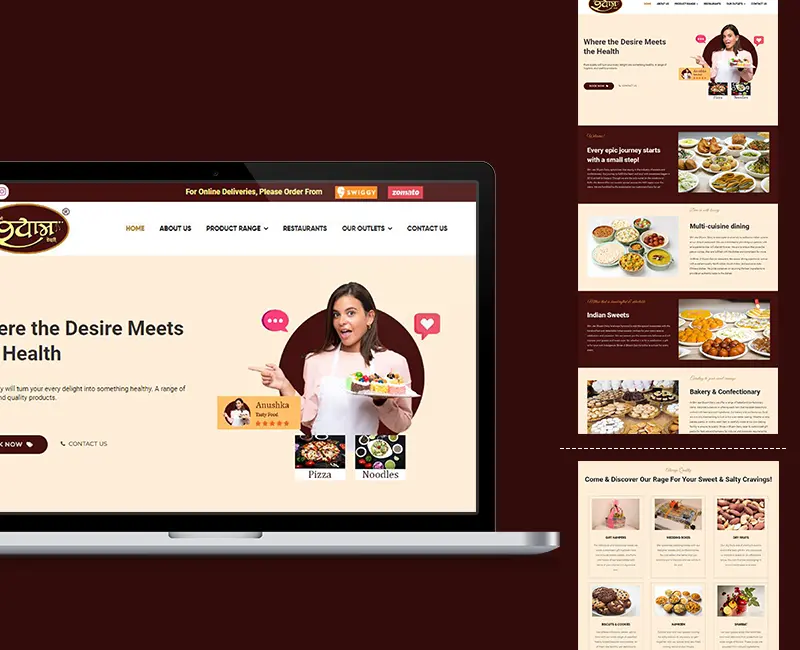 Shri Jee Shyam Dairy Website Development