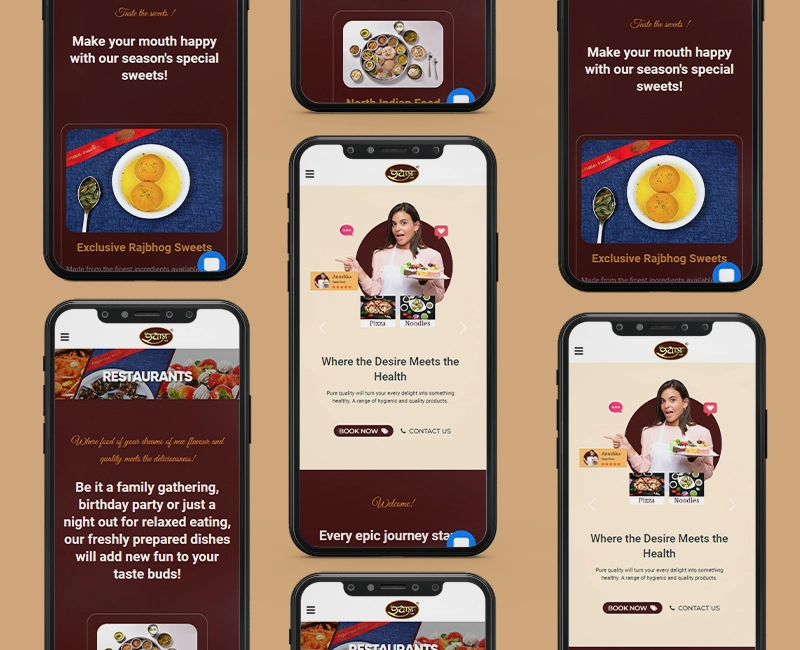 Shri Jee Shyam Dairy Website Development