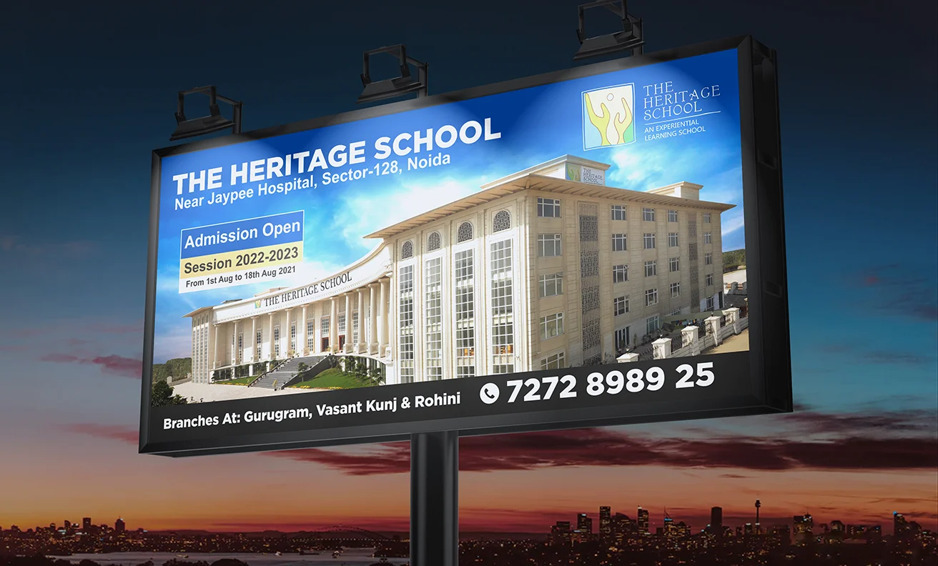 The Heritage School OOH Design The Heritage School OOH Design